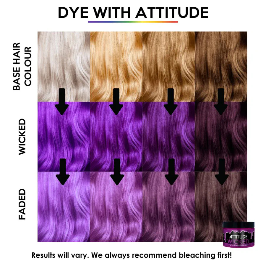 ATTITUDE WICKED purple 135ml - Image 4